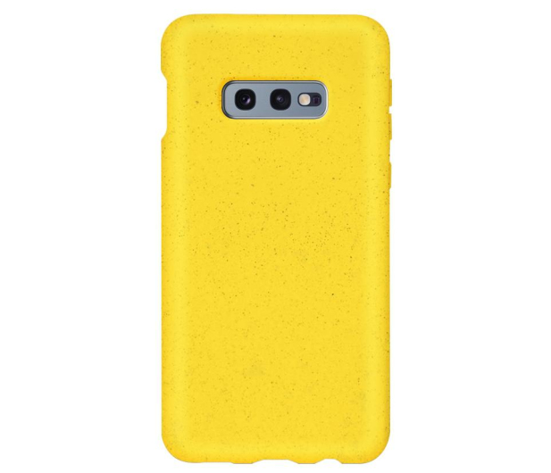 Etui Bioio do Samsung Galaxy S10E żółte - 1382393 - zdjęcie